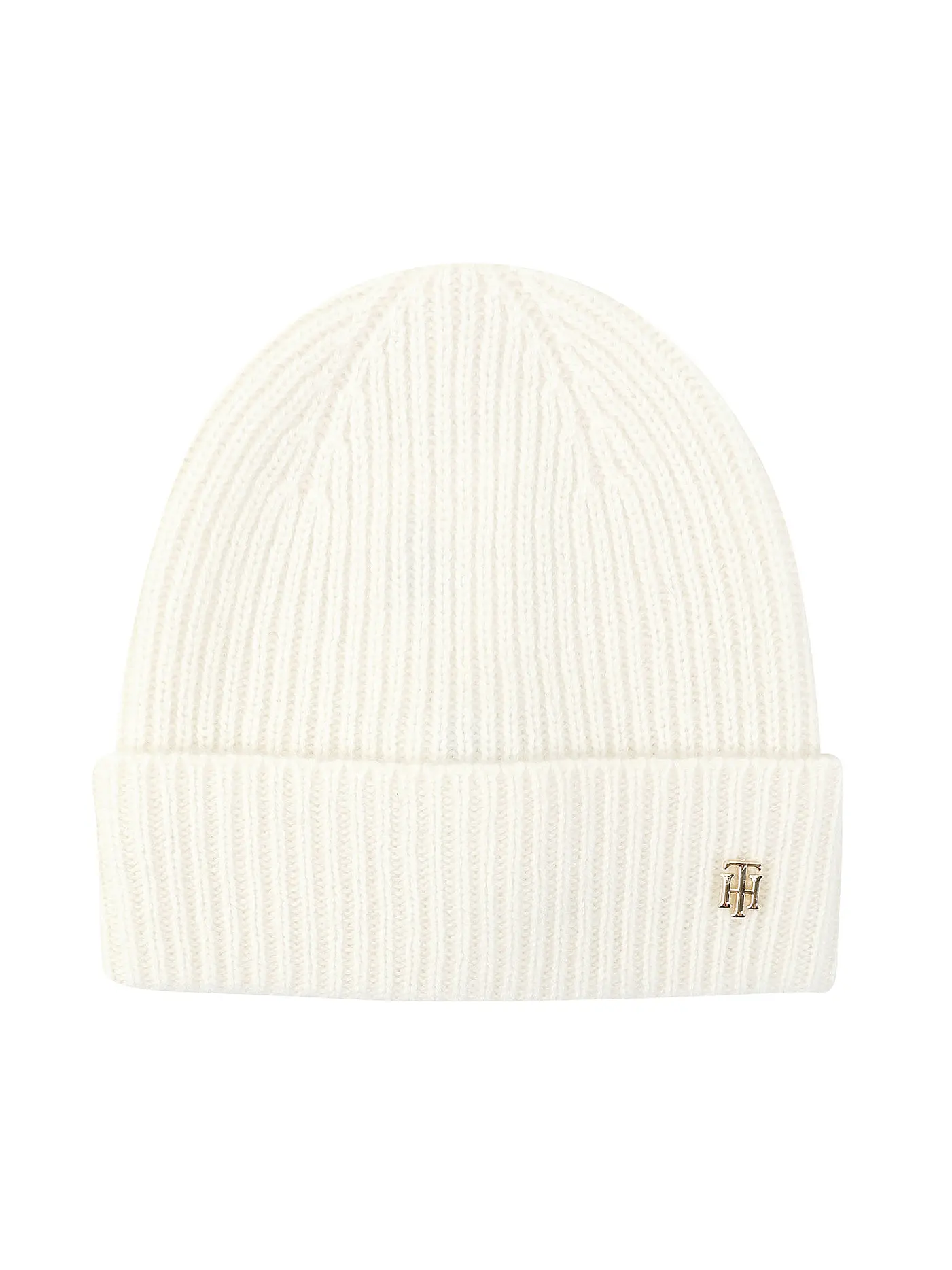 TOMMY HILFIGER | Mütze - Haube LUXE | weiss